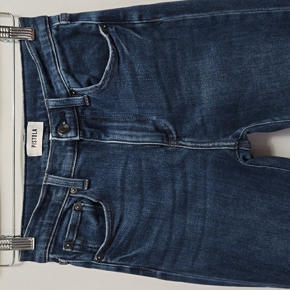 Pistola Aline High Rise Skinny Jean Rosslyn Wash Size 26 Stretch - Picture 4 of 16
